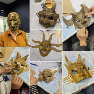 Photo: Mask Making